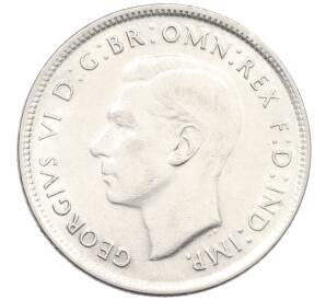 1 флорин 1947 года Австралия — Фото №2