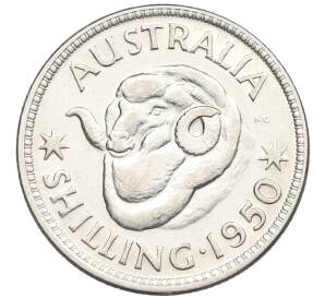 1 шиллинг 1950 года Австралия — Фото №1