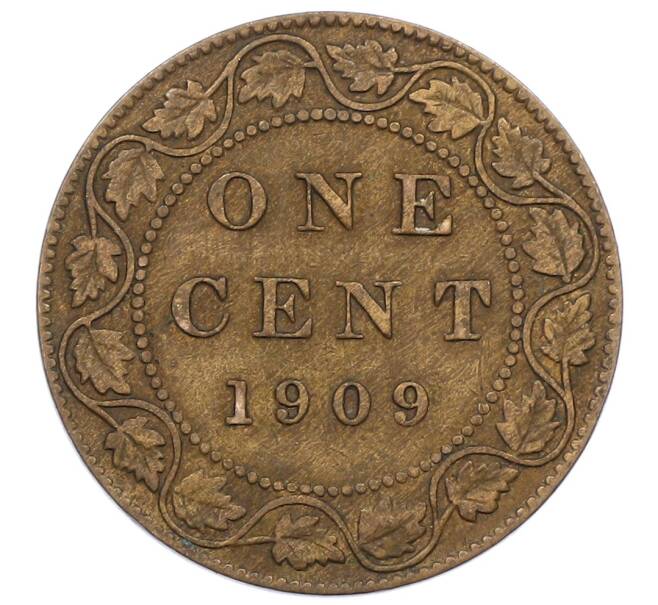 Монета 1 цент 1909 года Канада (Артикул: M2-86198) — Фото №1
