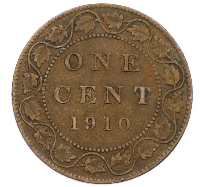 Монета 1 цент 1910 года Канада (Артикул: M2-86211) — Фото №1