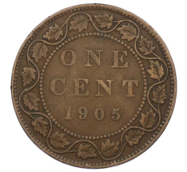 Монета 1 цент 1905 года Канада (Артикул: M2-86217) — Фото №1