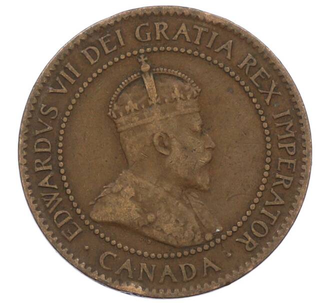 Монета 1 цент 1905 года Канада (Артикул: M2-86217) — Фото №2