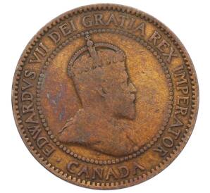 1 цент 1910 года Канада — Фото №2