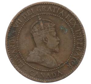 1 цент 1906 года Канада — Фото №2