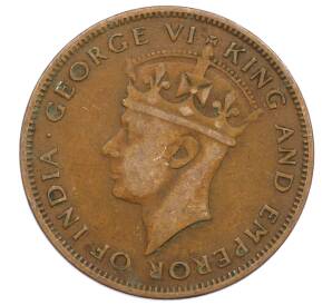 1 цент 1947 года Британский Гондурас — Фото №2