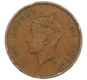 1 цент 1949 года Британский Гондурас — Фото №2