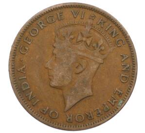 1 цент 1947 года Британский Гондурас — Фото №2