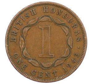 1 цент 1943 года Британский Гондурас — Фото №1