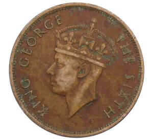 1 цент 1950 года Британский Гондурас — Фото №2