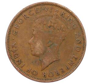 1 цент 1943 года Британский Гондурас — Фото №2