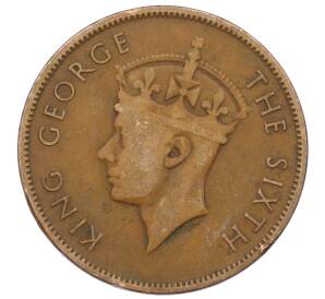 1 цент 1949 года Британский Гондурас — Фото №2