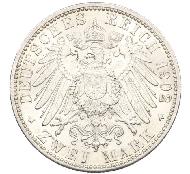 Монета 2 марки 1902 года Германия (Баден) «50 лет правлению Фридриха I» (Артикул: M2-86269) — Фото №2