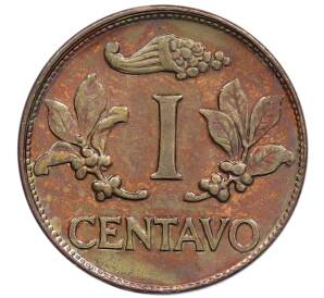 1 сентаво 1969 года Колумбия — Фото №2