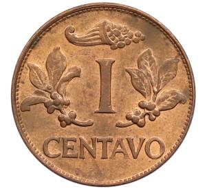 1 сентаво 1969 года Колумбия — Фото №2