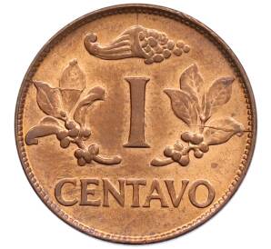 1 сентаво 1969 года Колумбия — Фото №2