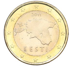 1 евро 2011 года Эстония — Фото №1
