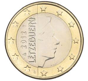 1 евро 2012 года Люксембург — Фото №1
