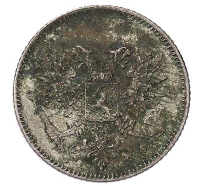 Монета 25 пенни 1917 года Русская Финляндия — Орел без корон (Временное правительство) (Артикул: M1-62888) — Фото №2