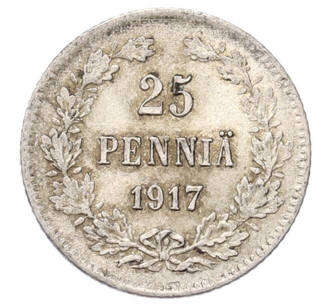 Монета 25 пенни 1917 года Русская Финляндия (Артикул: M1-62928) — Фото №1