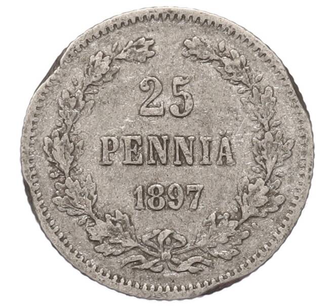 Монета 25 пенни 1897 года Русская Финляндия (Артикул: M1-62964) — Фото №1