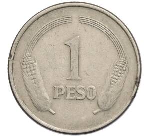 1 песо 1974 года Колумбия — Фото №2