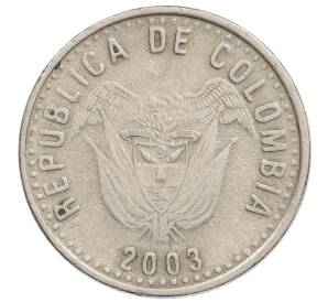 50 песо 2003 года Колумбия — Фото №2
