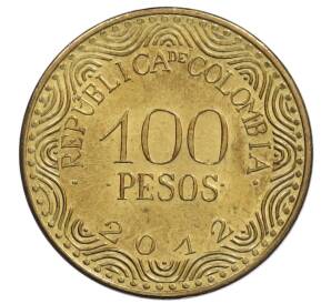 100 песо 2012 года Колумбия — Фото №1