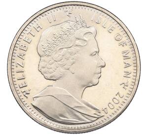 1 крона 2004 года Остров Мэн «60 лет Высадке в Нормандии» — Фото №2