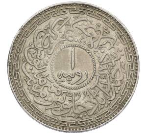 1 рупия 1945 года (AH 1364) Британская Индия — княжество Хайдарабад — Фото №2