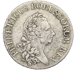 1 рейхсталер 1784 года Пруссия — Фото №2