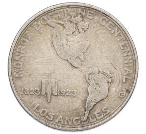 1/2 доллара (50 центов) 1923 года S США «100 лет Доктрине Монро» — Фото №2