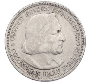 1/2 доллара (50 центов) 1893 года США «Колумбийская выставка в Чикаго» — Фото №2