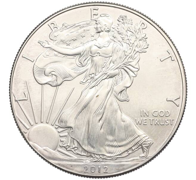 Монета 1 доллар 2012 года США «Шагающая Свобода» (Артикул: K12-60602) — Фото №1
