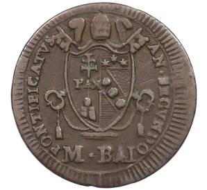 1/2 байокко 1802 года Папская область — Фото №2