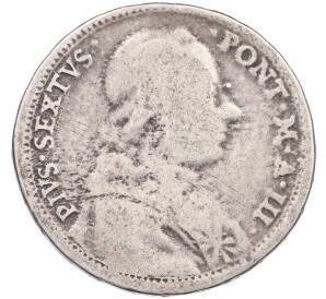 1/2 скудо 1777 года Папская область — Фото №2