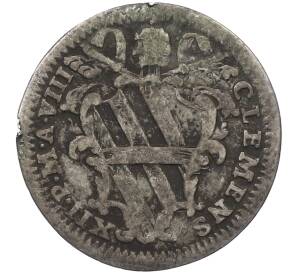 1 гроссо 1738 года Папская область — Фото №2