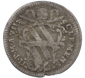 1 гроссо 1735-1737 года Папская область — Фото №2