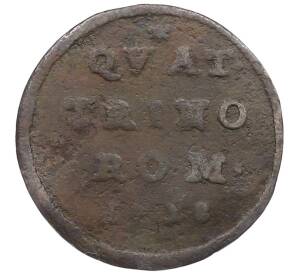 1 кваттрино 1738 года Папская область — Фото №1