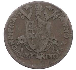 1 кваттрино 1816 года Папская область — Фото №2