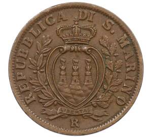 5 чентезимо 1936 года Сан-Марино — Фото №2