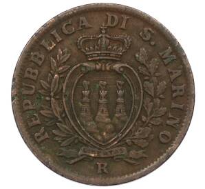 5 чентезимо 1935 года Сан-Марино — Фото №2