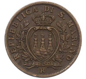 5 чентезимо 1935 года Сан-Марино — Фото №2