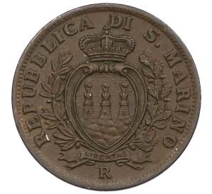 5 чентезимо 1935 года Сан-Марино — Фото №2