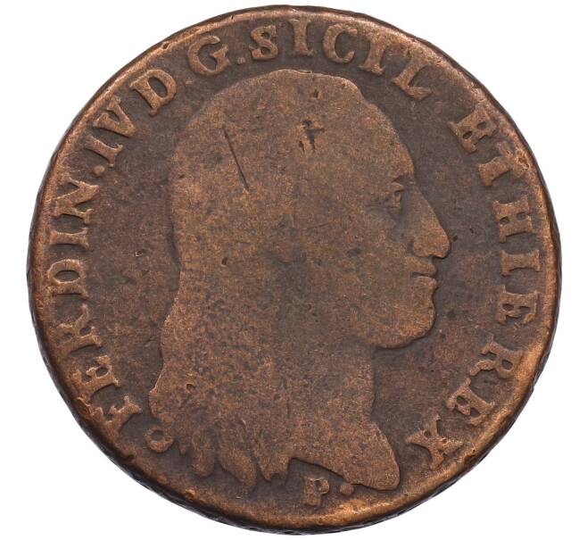 Монета 8 торнези 1797 года Неаполь (Артикул: M2-86632) — Фото №2