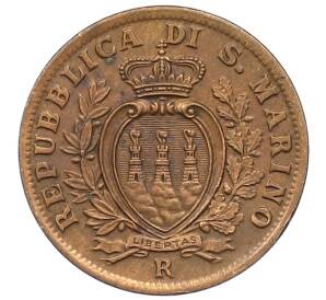 5 чентезимо 1935 года Сан-Марино — Фото №2