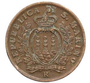 5 чентезимо 1935 года Сан-Марино — Фото №2