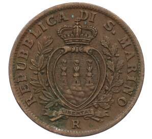 5 чентезимо 1935 года Сан-Марино — Фото №2