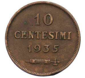 10 чентезимо 1935 года Сан-Марино — Фото №1