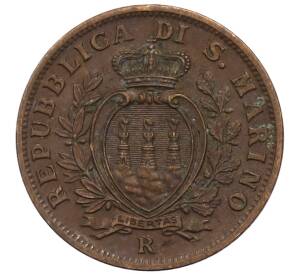 10 чентезимо 1935 года Сан-Марино — Фото №2