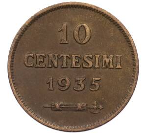 10 чентезимо 1935 года Сан-Марино — Фото №1